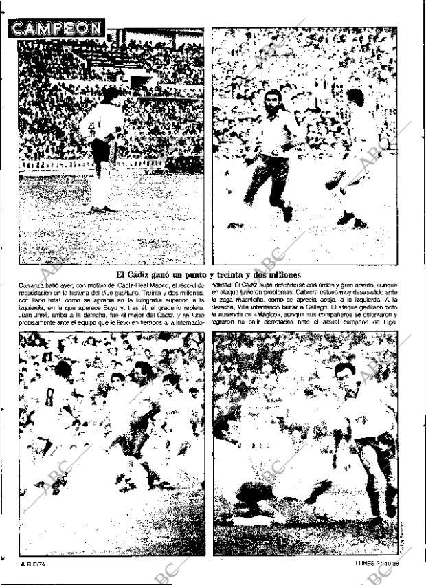 ABC SEVILLA 27-10-1986 página 74