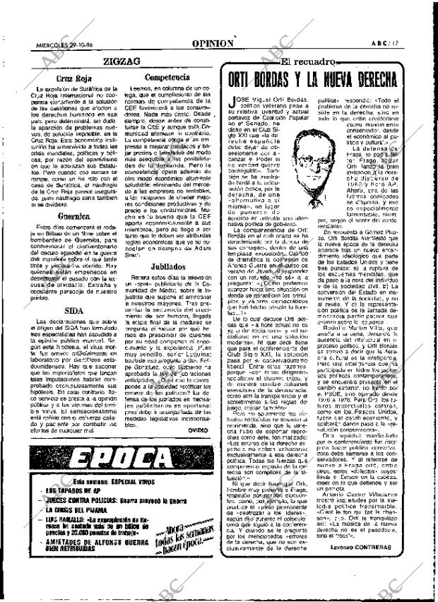 ABC MADRID 29-10-1986 página 17