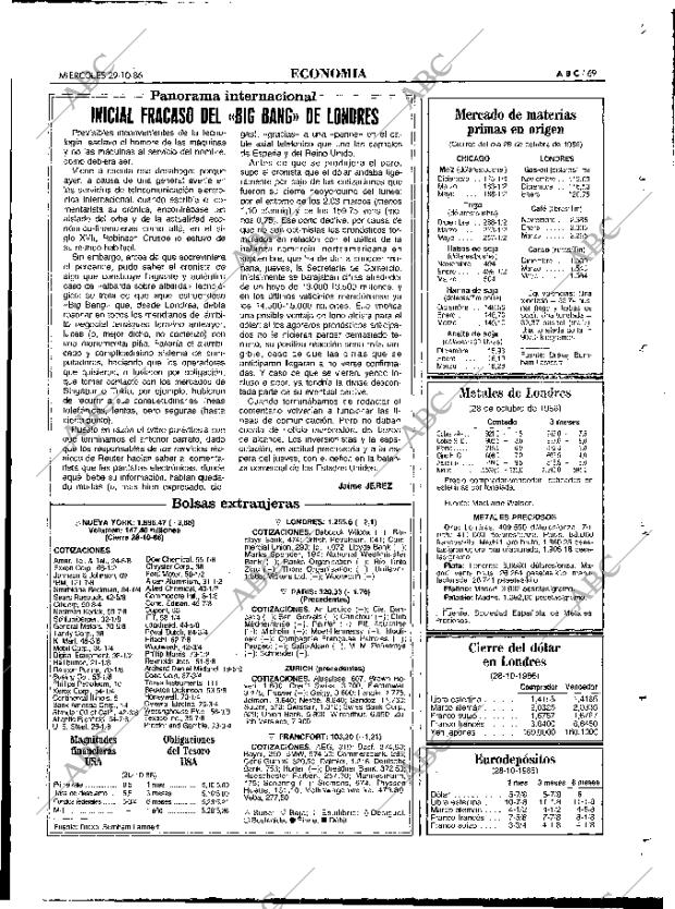ABC MADRID 29-10-1986 página 69