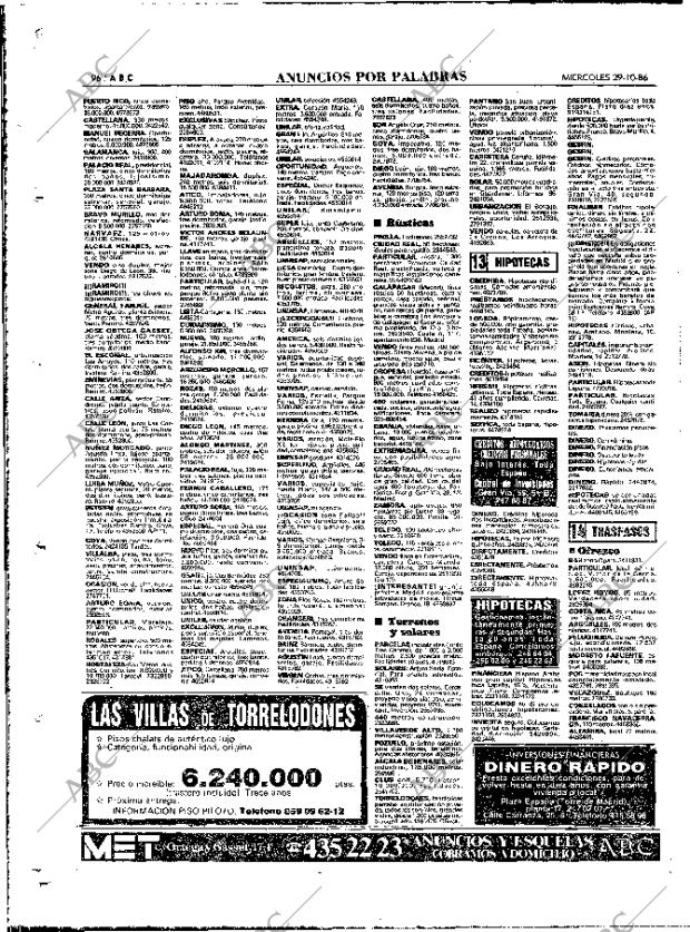 ABC MADRID 29-10-1986 página 96
