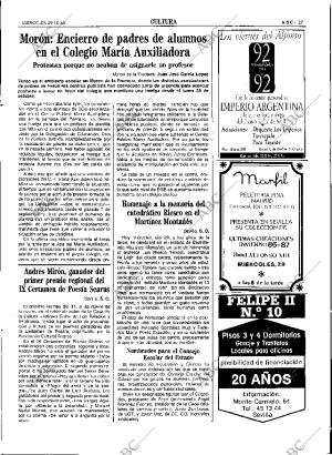ABC SEVILLA 29-10-1986 página 37