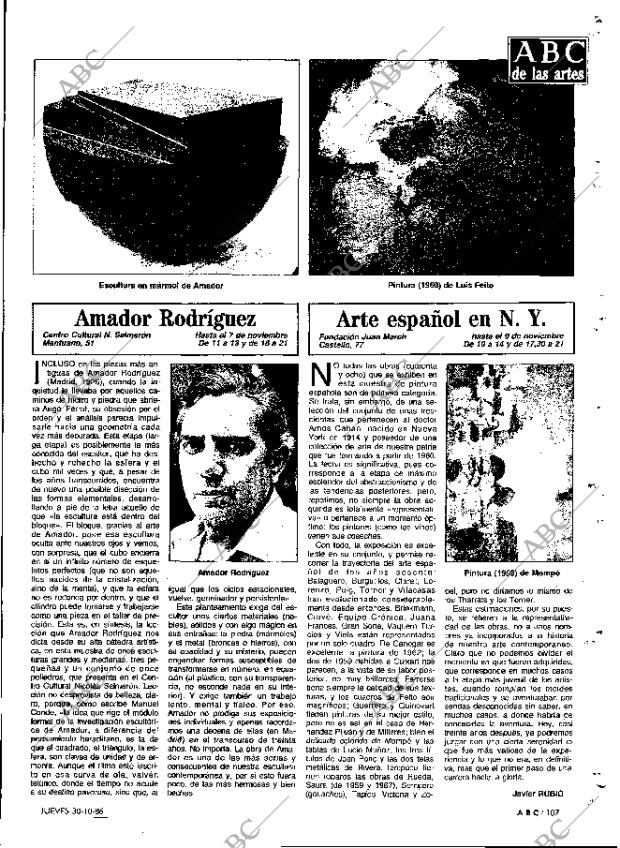 ABC MADRID 30-10-1986 página 107