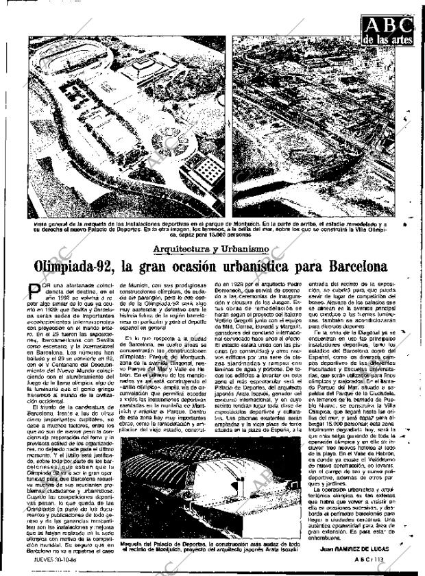 ABC MADRID 30-10-1986 página 113