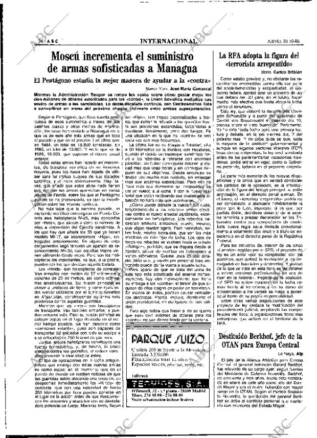 ABC MADRID 30-10-1986 página 34