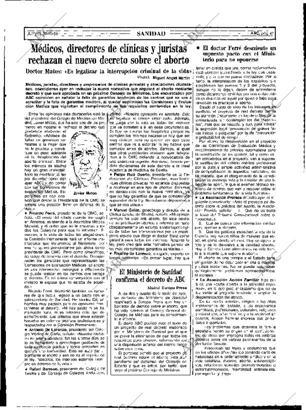 ABC MADRID 30-10-1986 página 47