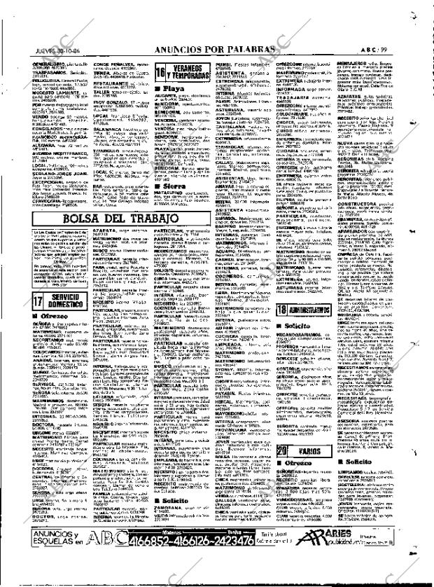 ABC MADRID 30-10-1986 página 99