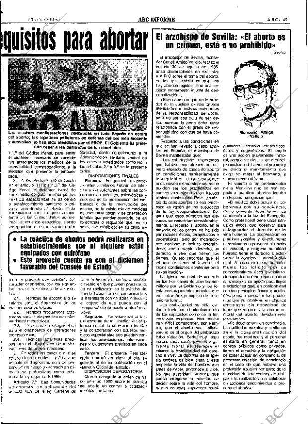 ABC SEVILLA 30-10-1986 página 49
