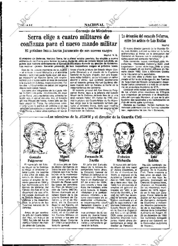 ABC MADRID 01-11-1986 página 20