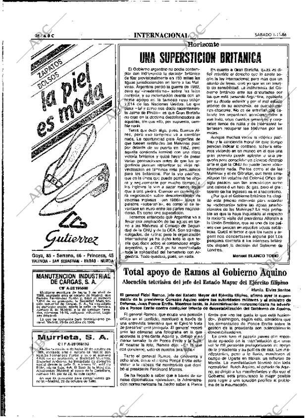 ABC MADRID 01-11-1986 página 28
