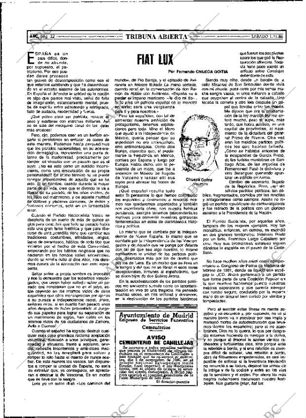 ABC MADRID 01-11-1986 página 32