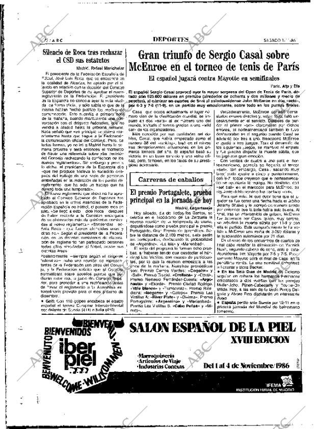 ABC MADRID 01-11-1986 página 72