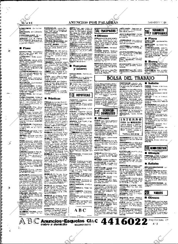 ABC MADRID 01-11-1986 página 90