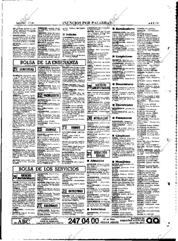 ABC MADRID 01-11-1986 página 91