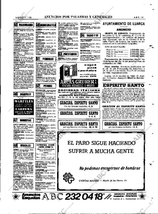 ABC MADRID 01-11-1986 página 93