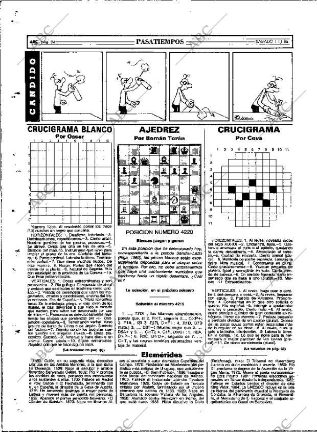 ABC MADRID 01-11-1986 página 94