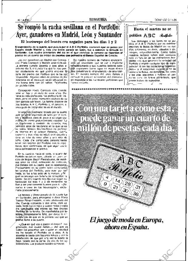 ABC SEVILLA 02-11-1986 página 60