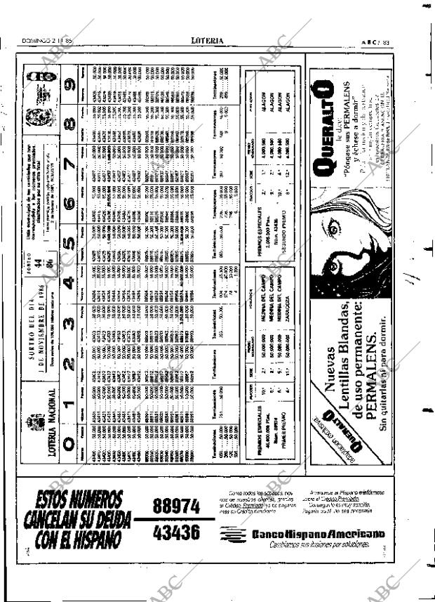 ABC SEVILLA 02-11-1986 página 83