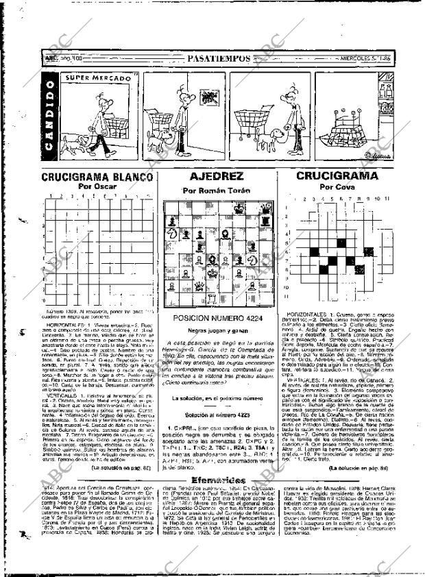 ABC MADRID 05-11-1986 página 100