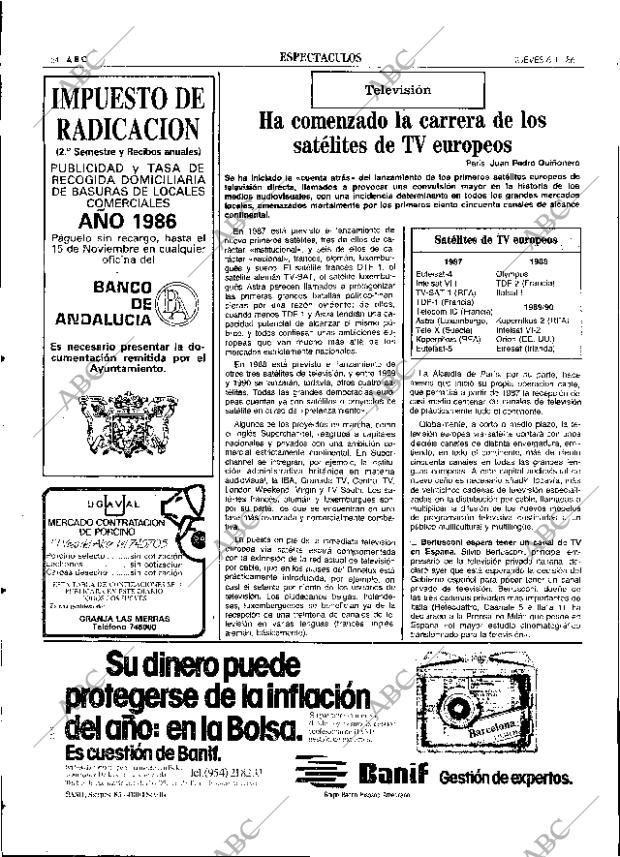 ABC SEVILLA 06-11-1986 página 54