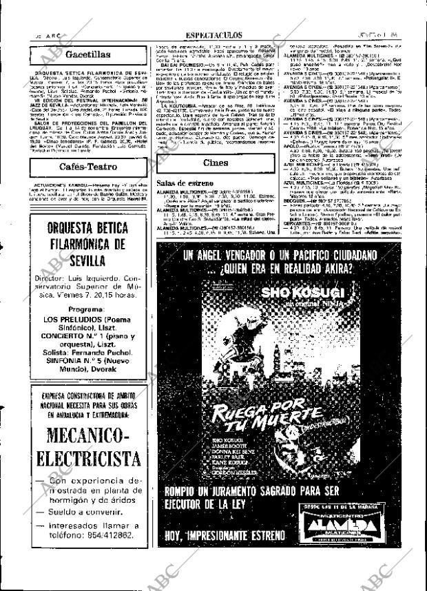 ABC SEVILLA 06-11-1986 página 56