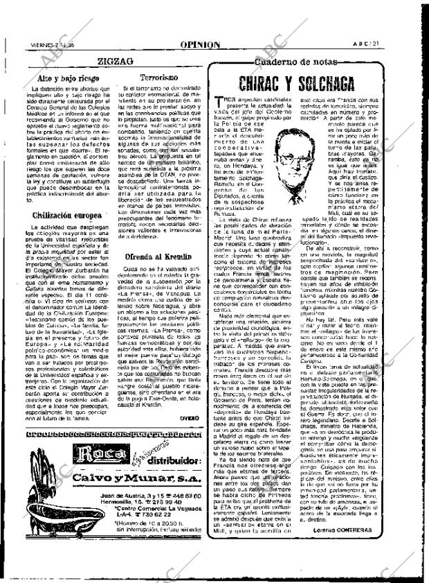 ABC MADRID 07-11-1986 página 21