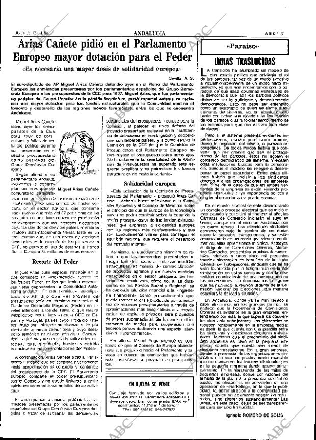 ABC SEVILLA 13-11-1986 página 31