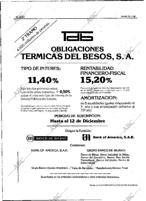 ABC MADRID 20-11-1986 página 40