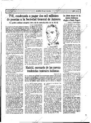 ABC MADRID 20-11-1986 página 85