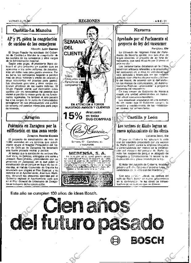 ABC MADRID 21-11-1986 página 31