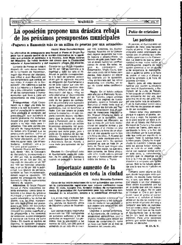 ABC MADRID 21-11-1986 página 41