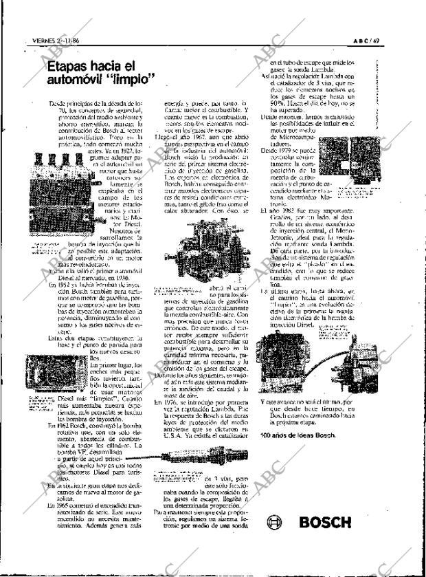 ABC MADRID 21-11-1986 página 49