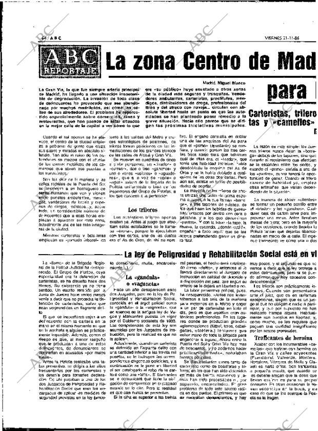 ABC MADRID 21-11-1986 página 64