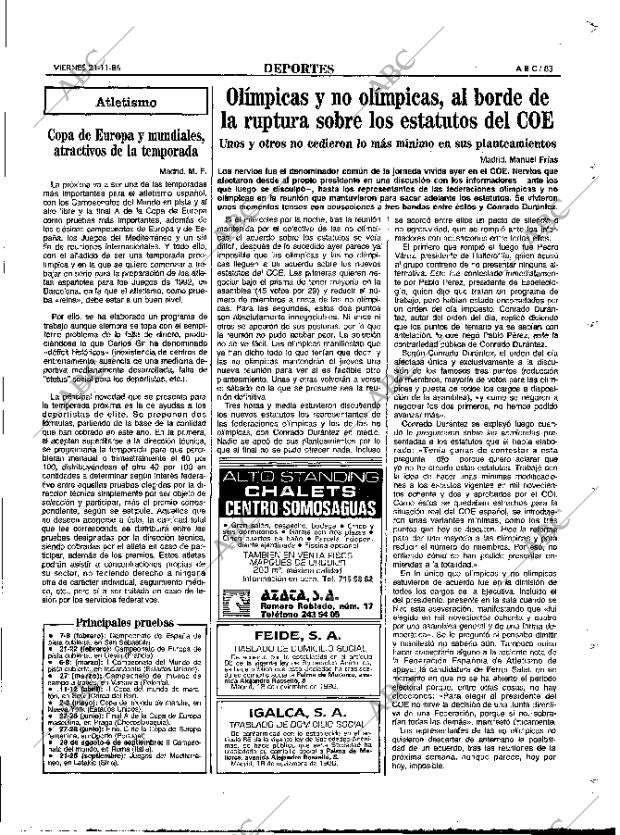 ABC MADRID 21-11-1986 página 83