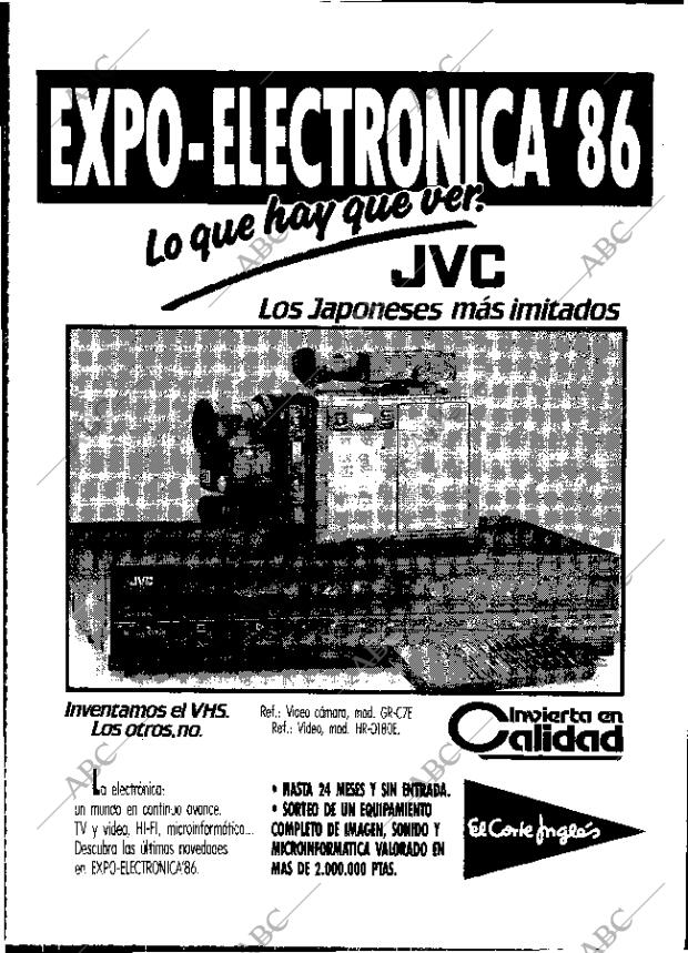 ABC MADRID 22-11-1986 página 4