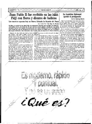 ABC MADRID 22-11-1986 página 45