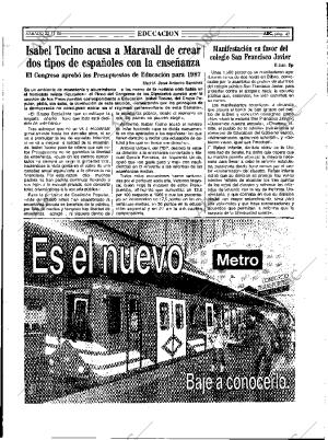 ABC MADRID 22-11-1986 página 47