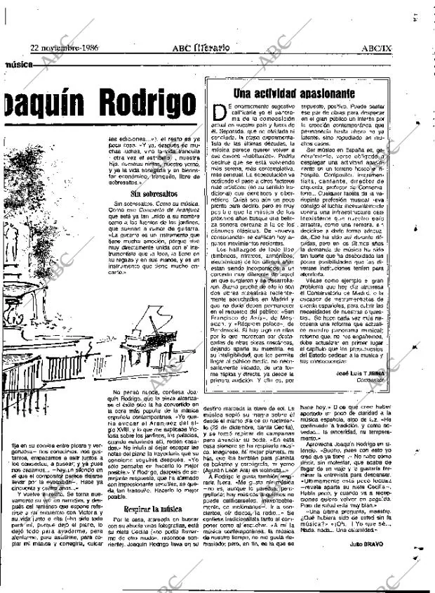 ABC MADRID 22-11-1986 página 61
