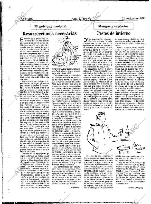 ABC MADRID 22-11-1986 página 68