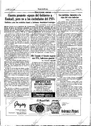 ABC MADRID 24-11-1986 página 21