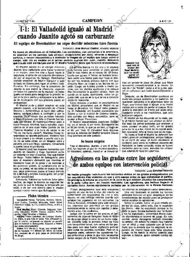 ABC MADRID 24-11-1986 página 59