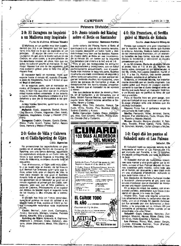 ABC MADRID 24-11-1986 página 60