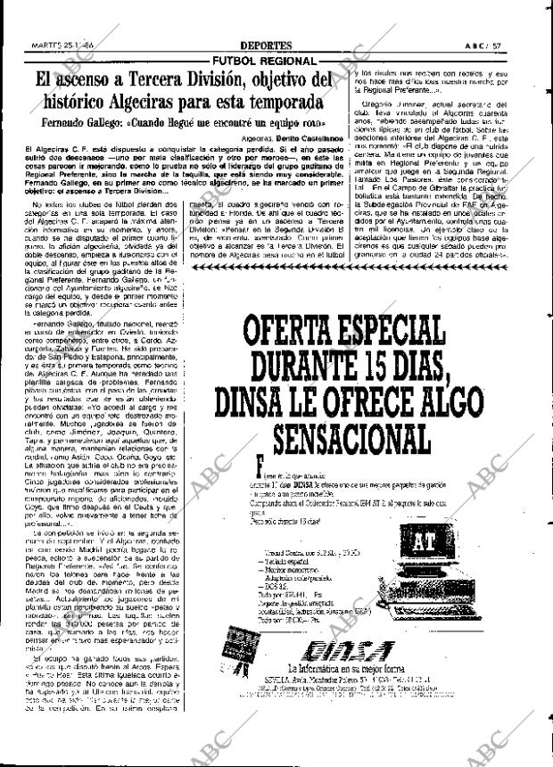 ABC SEVILLA 25-11-1986 página 57