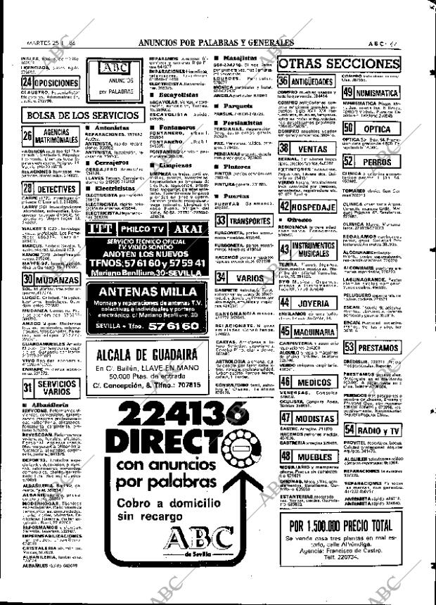 ABC SEVILLA 25-11-1986 página 67