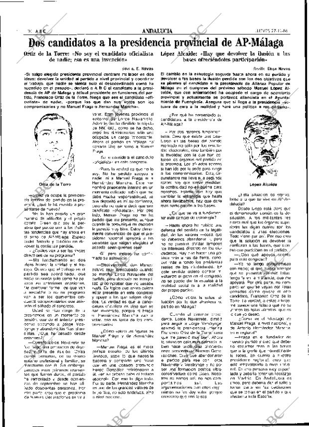 ABC SEVILLA 27-11-1986 página 30