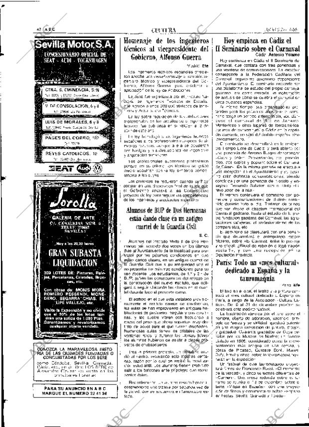 ABC SEVILLA 27-11-1986 página 48