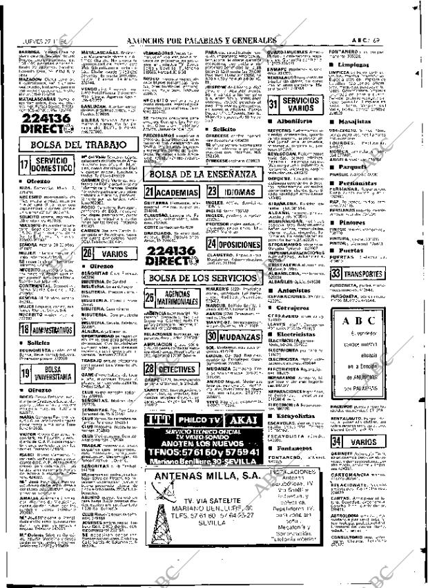 ABC SEVILLA 27-11-1986 página 69