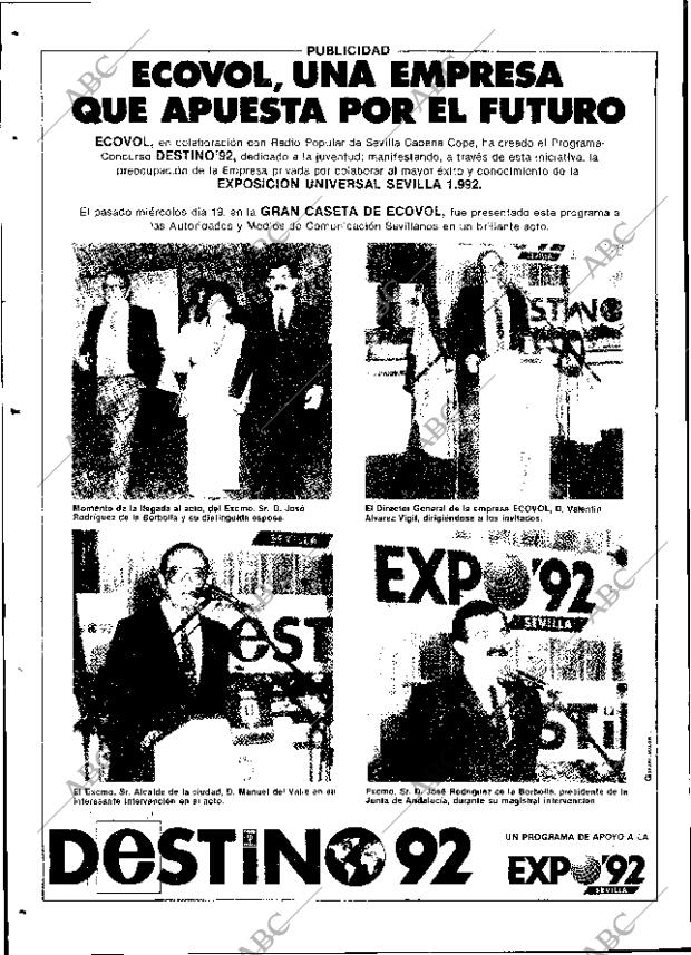 ABC SEVILLA 27-11-1986 página 82