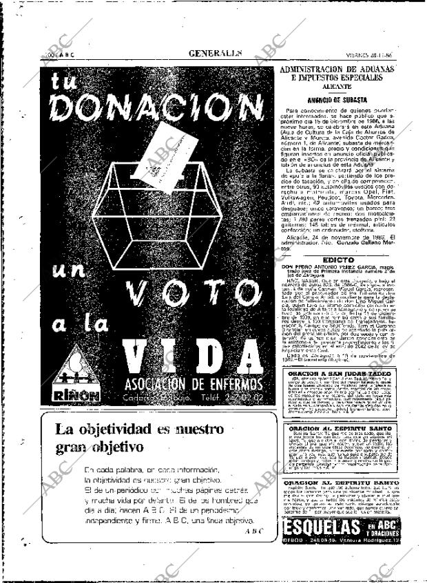 ABC MADRID 28-11-1986 página 100