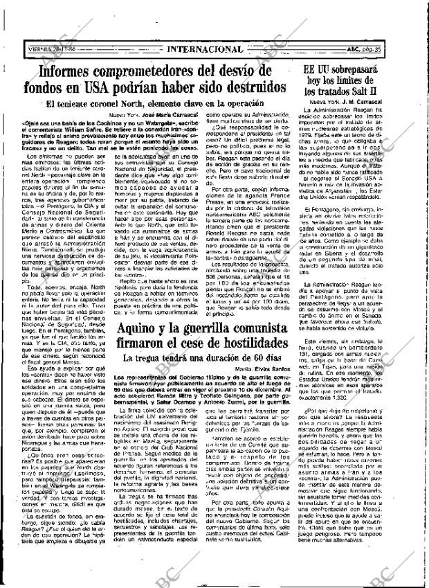 ABC MADRID 28-11-1986 página 35