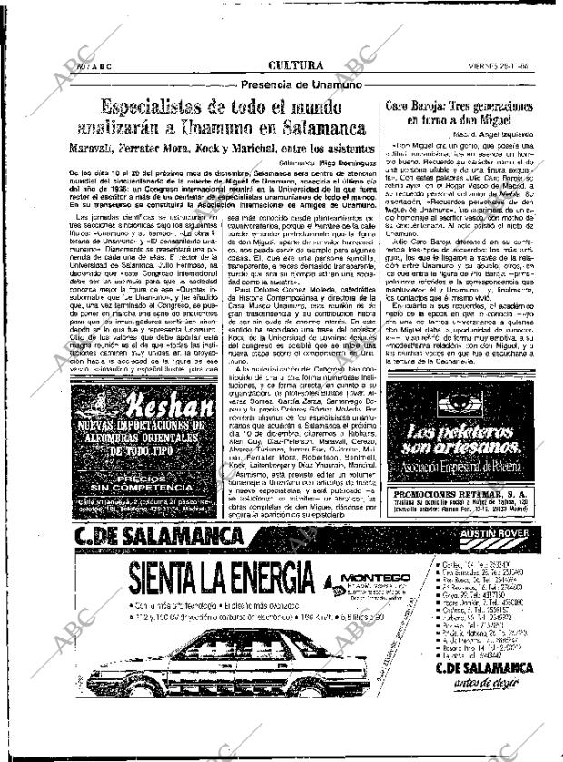 ABC MADRID 28-11-1986 página 60